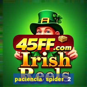 paciencia spider 2 naipes jogar